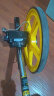 得力（deli）轮式测距仪手推式大轮机械测量轮尺可折叠内附布包滚轮直径318mm 实拍图