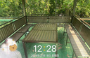 御藤美家（ROYAL RATTAN）户外露天庭院凉亭防腐木四柱亭帐篷雨棚农家乐展销活动遮阳棚 3X3米+3座板+桌【立柱10/铝合金框架】 实拍图