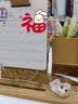 慢作2026年台历定制新款日历记事木质桌面创意摆件办公室企业团购笔筒小台历diy月历年历订制 【升级款】2026加油鸭;/送精美手提礼盒 实拍图