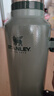 STANLEY 保温壶304不锈钢大容量便携不锈钢户外运动露营登山野营车载 锤纹绿（折叠手柄）1.9L 实拍图