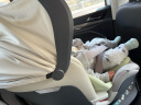 宝贝第一（Babyfirst）灵悦Pro婴儿童安全座椅汽车用0-7岁宝宝车载360度旋转椰奶白R155B 晒单实拍图
