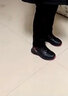 轩途诗女鞋新款女士运动鞋女夏透气网面跑鞋韩版软底健步鞋女休闲鞋女 8188黑玫红皮面 38 实拍图