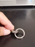 YORA 25mm不锈钢钥匙圈环钥匙平环汽车钥匙扣圆形大小扁圈加厚配件扁 实拍图