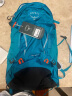 OSPREY HIKELITE骇客26L户外背包 旅行徒步运动双肩包自带防雨罩 蓝绿色 实拍图