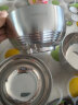 美厨（maxcook）304不锈钢碗 汤碗双层隔热 餐具面碗13CM（2只装）MCWA614 实拍图