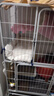 蔻丝【加粗方管】猫笼子超大号家用猫窝别墅带厕所一体室内屋宠物猫笼 超大三层 白【71*55*127】多开门 【尊享款】猫砂盆+猫砂铲+玩乐款 实拍图