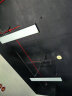 凯慕思办公室吊灯现代商场健身美发商用条形灯长方形吊顶灯具led长条灯 黑色-120X30cm白光100W 直角防眩 晒单实拍图