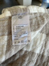 京东京造纯棉纱布毯子四季可用毛毯毛巾被全棉婴儿毯盖毯 日式咖150*200cm 晒单实拍图