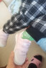 基诺浦（ginoble）婴儿学步鞋春季1-5岁男女软底透气宝宝鞋子童鞋GY1290 粉色/白色/银色 140mm 内长15  脚长13.6-14.5cm 实拍图