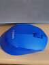 罗技（Logitech）M280 M275无线鼠标 笔记本电脑商务办公鼠标人体工学鼠标USB右手鼠标 M275 蓝色 实拍图