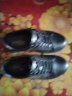 金利来（Goldlion）【新年送礼】男鞋时尚个性板鞋舒适系带休闲鞋55323073901A黑37 实拍图