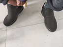 京晨老北京布鞋加绒保暖防滑男棉鞋中老年老人爸爸爷爷老头冬季羊毛鞋 黑色 加绒 43 实拍图