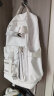 Kawasaki川崎羽毛球包双肩包大容量运动背包独立鞋袋A8214白色 晒单实拍图