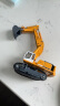 凯迪威 工程汽车模型 1:87合金挖土机卡特974原厂仿真模型汽车挖掘机玩具 628702 实拍图