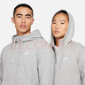 耐克（NIKE）男子全长拉链开襟连帽衫 SPORTSWEAR CLUB BV2649-063 2XL 实拍图