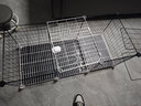 蔻丝狗笼子中小型犬带厕所家用加粗加密宠物幼犬狗狗笼子围栏柯基泰迪 【109*49*47】升级底网前后加深 升级款：脚垫+滑轮+托盘+扎带 实拍图