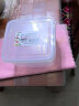 nakaya日本冰箱保鲜盒塑料密封食品级收纳盒水果冷冻饺子盒大号储物 冰箱冷冻盒【日本产】 3件套 1.1L 实拍图