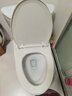 許科 马桶盖通用上下装缓降加厚普通马桶圈坐便器盖子家用老式马桶盖 六垫缓降耐压马桶盖V型（下装） 实拍图