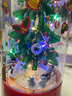 优乾图艾莎水晶球音乐盒儿童礼物送男女孩生日礼物八音盒创意摆件 圣诞树音乐盒629pcs+旋转飘雪 实拍图