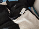 NASA & PHAM羊羔绒棉服男士新款冬季2023晋江羽面包绒服袄子男款潮牌棉衣外套 黑色 XL（推荐120-150斤） 晒单实拍图