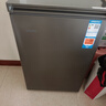 海尔（Haier）无需除霜一级能效家用冷柜节能小冰柜冷藏冷冻两用商用冷冻柜非无霜省电海尔冰柜 钢板内胆丨钛金灰外观 99L 实拍图