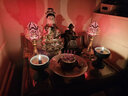 戴玉堂 陶瓷油灯供佛灯酥油灯灯盏复古家用佛前老式仿古长明灯灯座佛灯 KD36-314C-2 中号油灯一对 实拍图