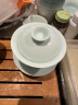 左茗右器 青瓷盖碗茶杯 景德镇陶瓷三才杯 泡茶碗 功夫茶具家用泡茶器 富贵粉青盖碗 实拍图