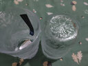 乐唯诗 冰川杯玻璃杯家用水杯加厚威士忌酒杯茶杯果汁牛奶咖啡杯冰纹杯 冰纹杯【260ml*6】 实拍图