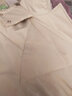 苏彩尼过膝羽绒棉服女2024冬季新款宽松中长款加厚面包服棉衣棉袄外套女 米白色 3XL 实拍图