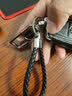 专用于林肯钥匙包mkz冒险家mkc飞行家mkx大陆领航员航海家汽车真皮钥匙套壳扣 C款-经典白线 实拍图