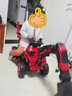 小乐狗 大型儿童电动车挖掘机1-6岁男孩超大号遥控可坐人四轮车电瓶车 【全电动遥控】红-电挖臂-推把 实拍图