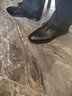 稻草人男鞋皮鞋男士真皮商务休闲鞋2026春夏季新款镂空透气软皮软底鞋子 1891黑色洞洞款 40 实拍图