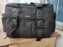 马田专业超大容量单肩斜跨相机包适用佳能尼康单反索尼富士微单摄影包三脚架二机多镜手提便携摄像机包 黑色 小号S 实拍图