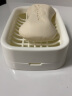 茶花 肥皂盒 皂碟香皂架子肥皂架 双层沥水香皂盒子 白色 1只装 实拍图