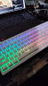 RK98 机械键盘有线键盘游戏键盘100键98配列RGB背光电脑键盘热插拔键线分离白色茶轴 实拍图