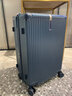 七匹狼行李箱男女新款拉链式扩容拉杆箱20英寸登机箱学生密码旅行箱皮箱 路虎蓝 20英寸 实拍图