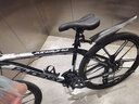 凤凰（Phoenix） 山地自行车成年人男士女士学生变速减震油刹线刹山地车自行车 黑白/十刀轮/铝合金车架/蓝图 27.5寸（身高170-190左右） 24速数字指拨/默认线碟可改油碟 实拍图
