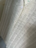 茵曼法式气质设计感针织开衫2024夏女新款V领坑条舒爽外衫F18322953 米白 S 晒单实拍图