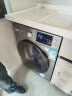 美的（Midea）洗衣机滚筒全自动 10公斤kg洗烘一体机带烘干家电家用大容量除菌除螨以旧换新 MD100VT55DG-Y46B 实拍图