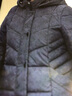 鸭鸭（YAYA）羽绒服女2025年冬季新款中老年短款立领保暖气质妈妈装外套 灰色-YE3B610685U 2XL 实拍图