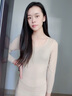 猫人（MiiOW）薄款秋衣秋裤女套装肌底衣超薄内搭女高弹隐形打底衫女款 百搭肤单套装 37度恒温 L 建议体重115-140斤 实拍图