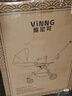 VINNG维尼可Q11遛娃神器高景观可坐可躺婴儿车轻便折叠溜娃车 Q11维尼金 实拍图