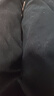 马登工装 美式复古垂坠感灯芯绒休闲长裤叠穿直筒显瘦工装裤子男 炭黑色 S 100-120斤 实拍图