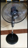 志高（CHIGO）电风扇落地扇家用台式夏天小宿舍遥控立式摇头工业大风力电扇 18英寸机械铝叶四叶定时3.5米线 实拍图