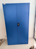 信京工具柜车间重型储物柜带挂板铁皮柜加厚工厂收纳柜 纯蓝网四板 实拍图