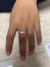 I Do钻戒对戒K金 情侣结婚女士戒指 Promise系列情人节礼物送女友 19号/18K金/男戒/现货 实拍图