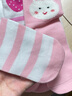 浪莎儿童袜子女童春秋四季中筒棉袜舒适透气学生袜可爱中大童耐穿袜子 实拍图