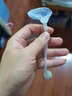 sheBaby适合赫根奶瓶配件PPSU奶瓶手把重力球吸管学饮水杯软嘴hegeng Y形奶嘴（12月+） 实拍图