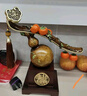 赟娅新中式柿柿如意柿子葫芦玄关摆件高档酒柜招财装饰品乔迁新居礼品 事柿如意葫芦摆件【含礼盒】 实拍图