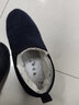 布舍元老北京布鞋棉鞋高帮羊毛保暖男中老年防滑爸爸鞋74X-0214蓝色41 实拍图